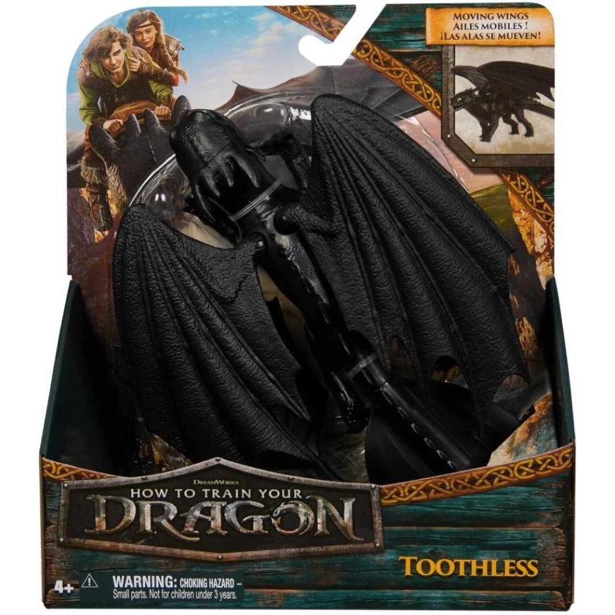 Spin Master Figure Night Fury Shek 23 cm - "How to Train Your Dragon" – 3