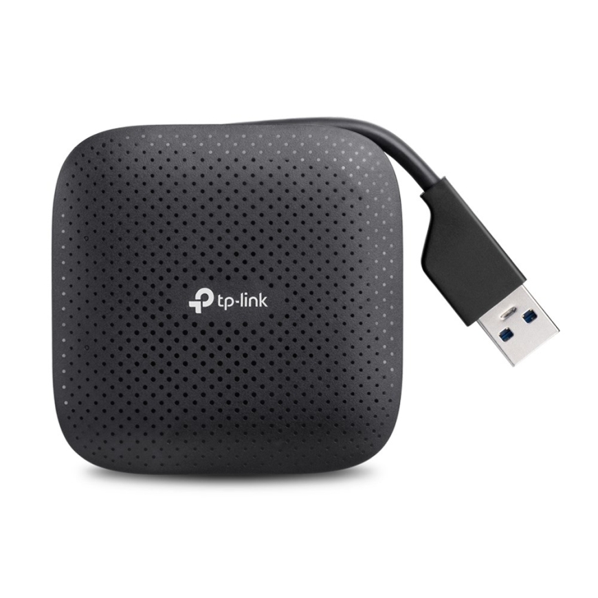 TP-Link UH400 USB 3.2 Gen 1 (3.1 Gen 1) Type-A 5000 Mbit/s Musta