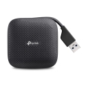 TP-Link UH400 USB 3.2 Gen 1 (3.1 Gen 1) Type-A 5000 Mbit/s Musta TP-Link UH400 USB 3.2 Gen 1 (3.1 Gen 1) Type-A 5000 Mbit/s Musta