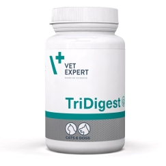 VETEXPERT TriDigest - supplements for dogs and cats - 40 tablets