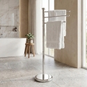 Zeller Dvieļu turētājs, nerūsējošais tērauds, augstums 85 cm