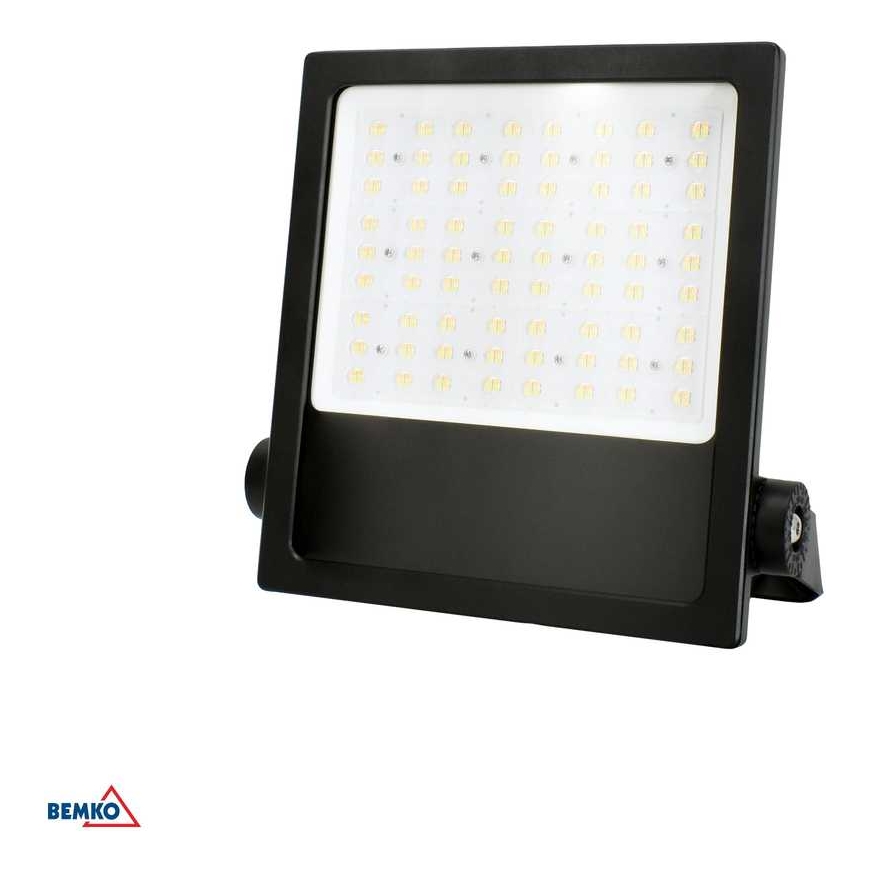 Bemko Carruzzo LED prožektors TESSA 200W 3000/4000/5000K 30000LM IP66 90X90 RAL9017
