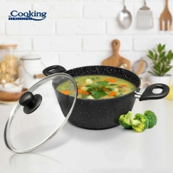 Cooking By Heinner Aluminum Pot with Ceramic Coating 2.8L 22x9cm HR-NL-22S HEINNER