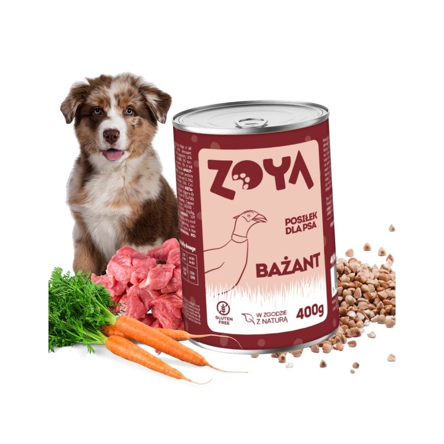 ZOYA Paukštis - šlapias šunų maistas - 400g – 2
