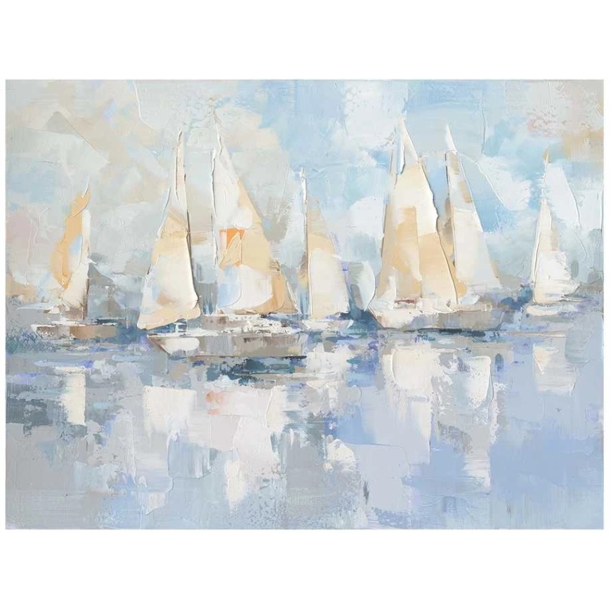 Home4You Õlimaal 120x90cm, Purjekad merel