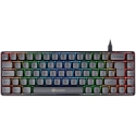 GAMIAC TKL69G SF Mänguriklaviatuur, Kailh Red - Must/Hall GAMIAC TKL69G SF Mänguriklaviatuur, Kailh Red - Must/Hall
