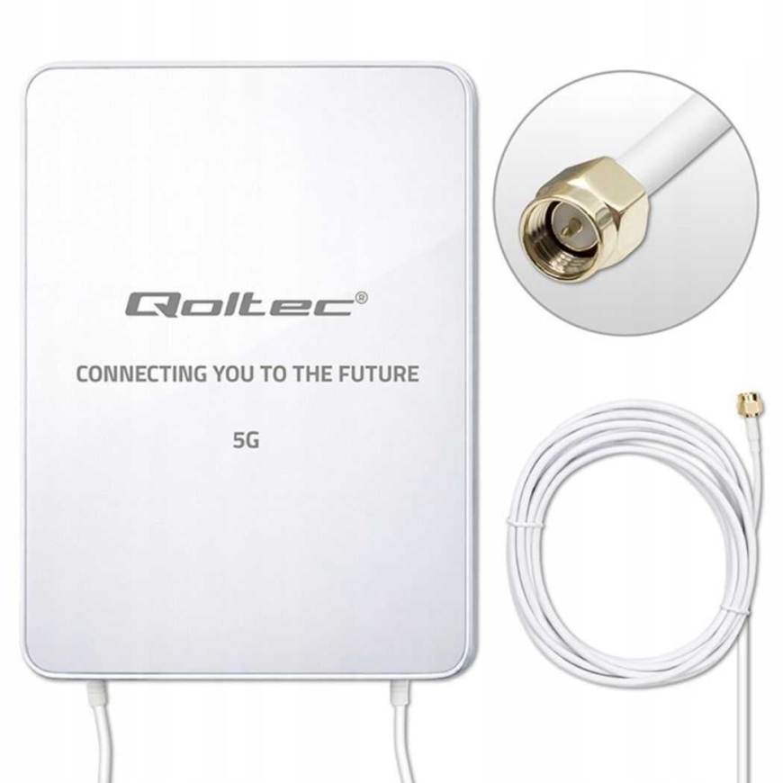 Qoltec 57064 5G LTE 16dBi antena