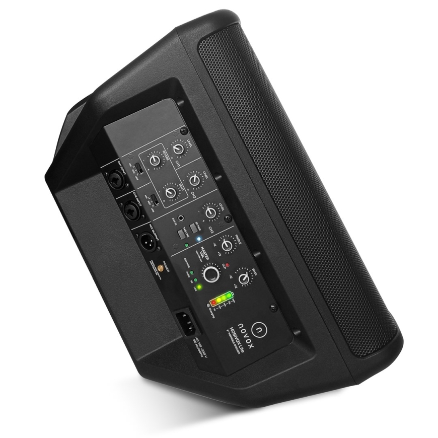 Novox MOBIVOX Lite - 300W akumuliatorinis aktyvus garsiakalbis, juodas – 3