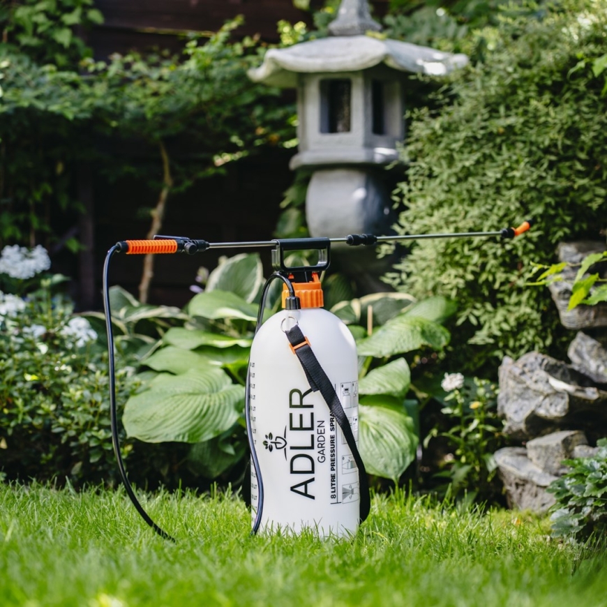 Pressure Sprayer ADLER AD 6809 manual 8L White, Orange – 5