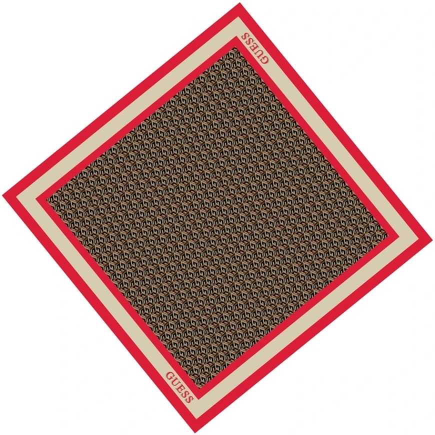 Guess, Silvana, Tekstiilsall, Punane, 90 x 90, Naistel – 3