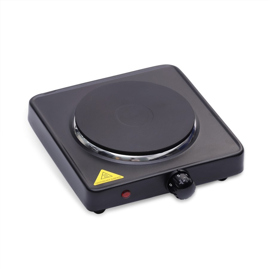 Maestro MR-771-1 pliit 1000W Must countertop suletud plaat 1 tsoon(i) jaoks
