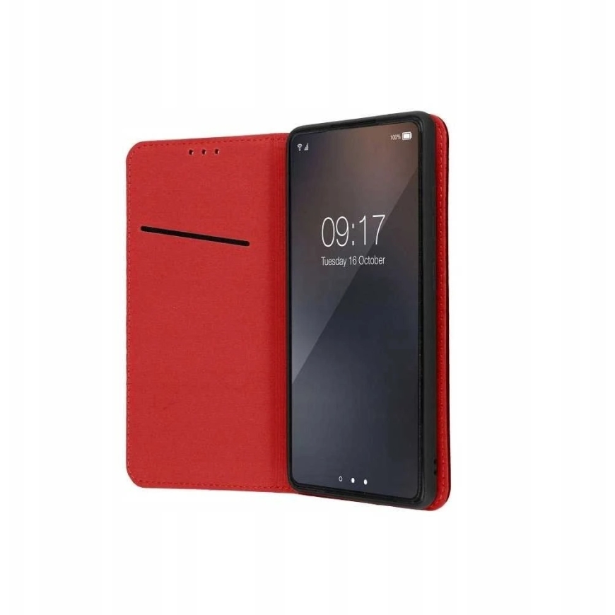 Oem SMART Pro Book ādas vāciņš Samsung Galaxy A26 5G bordo – 5