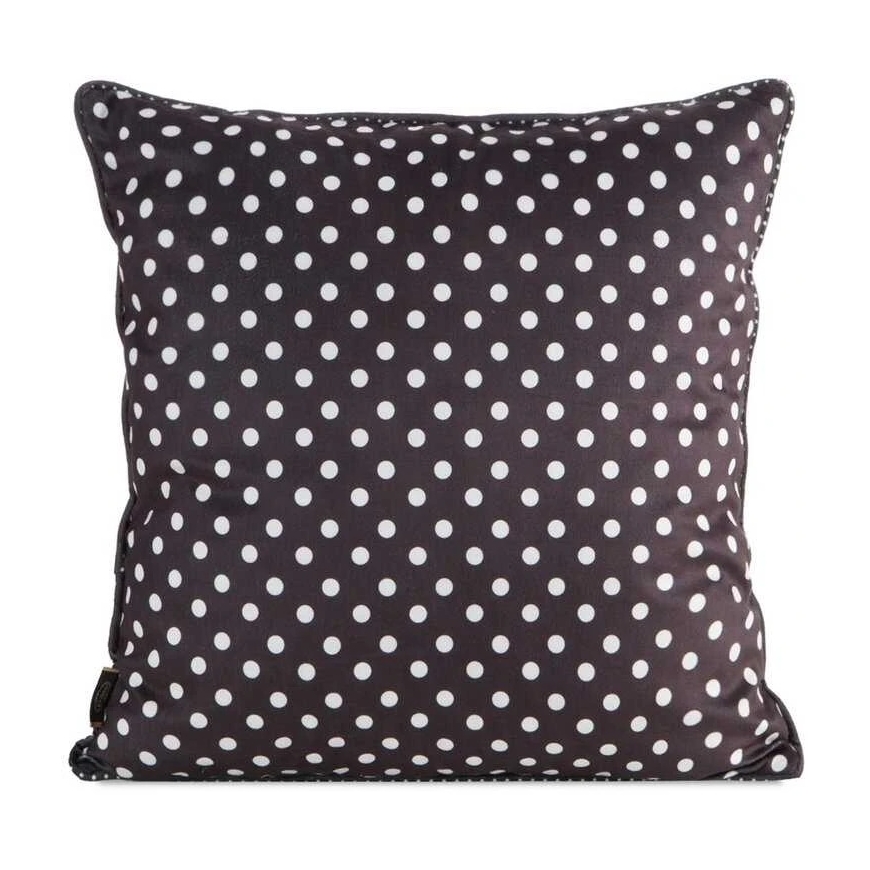 Eurofirany CHP/SPRING/Black/4 45X45 Black+White VELVET – 2