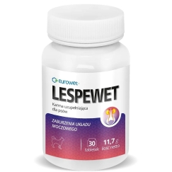 EUROWET Lespewet - papildinājumi suņiem - 30 tabletes