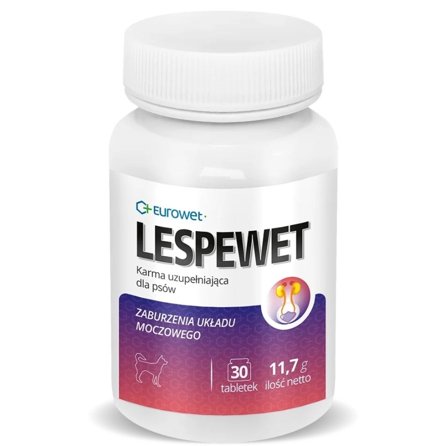 EUROWET Lespewet - papildinājumi suņiem - 30 tabletes