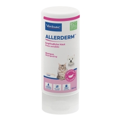 VIRBAC Allerderm herkkäiho shampooin - koirille ja kissoille - 250 ml