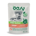 OASY kuubikud kastmes steriliseeritud lõhe - märg kassitoit - 85g OASY kuubikud kastmes steriliseeritud lõhe - märg kassitoit - 85g