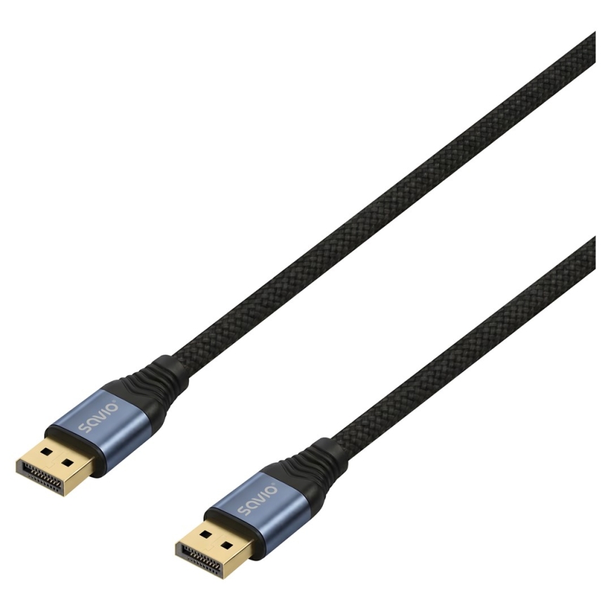 Кабель DisplayPort Savio CL-211, 3 м, черный – 2