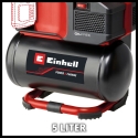 Einhell TE-AC 18/75 Li OF-Solo oro kompresorius 75 l/min Baterija