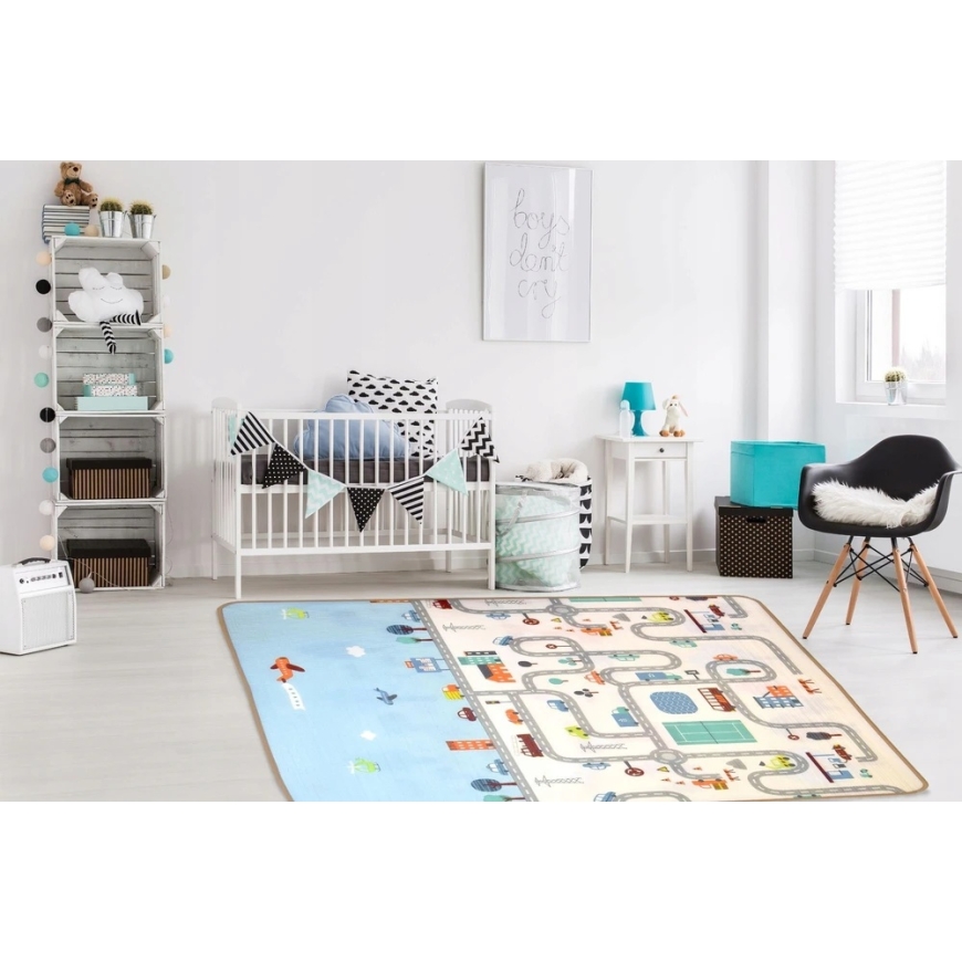 Humbi MOBILE BEDSHEET ORIGIN CITY STREET 180 x 200 THICKNESS XXL – 3