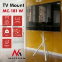 Maclean TV-lattiateline/kiinnike, 27–55", maks. VESA 200x200, maks. 60 kg, MC-181 W Maclean TV-lattiateline/kiinnike, 27–55", maks. VESA 200x200, maks. 60 kg, MC-181 W