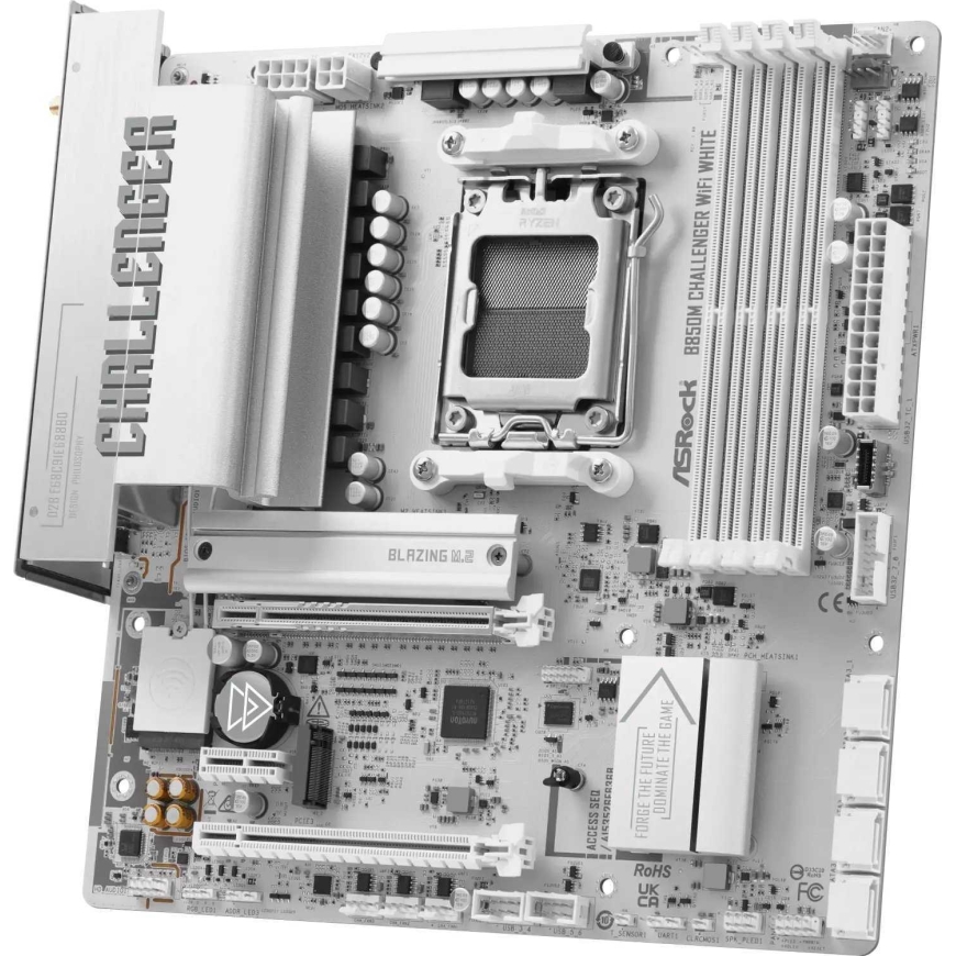 Asrock B850M Challenger WiFi White – 2