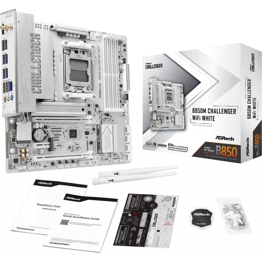 Asrock B850M Challenger WiFi White – 5