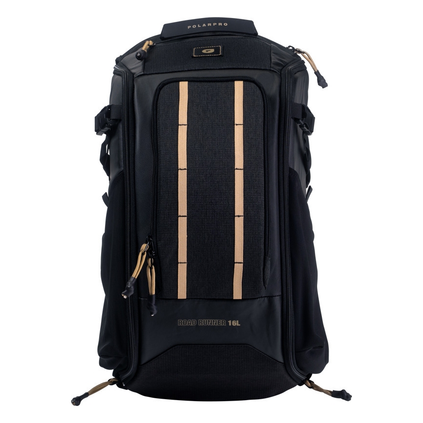 PolarPro RoadRunner Back Pack 16L kamerareppu, musta