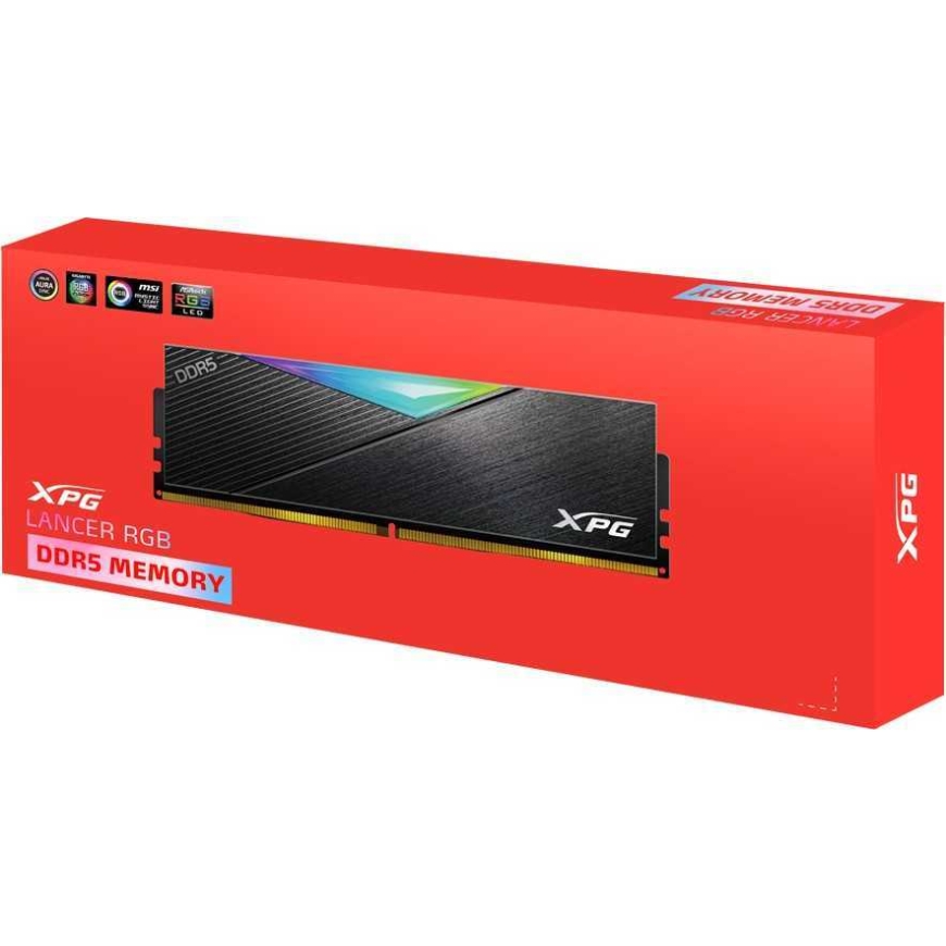 Adata XPG Lancer RGB Black 16ГБ DDR5 6000МГц UDIMM AX5U6000C3016G-CLAR – 5