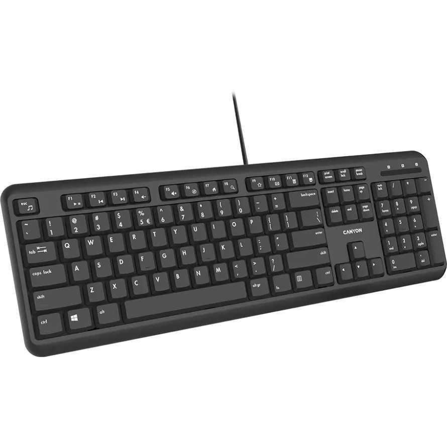 Canyon HKB-20 UK/US Velvet Wired Black – 2