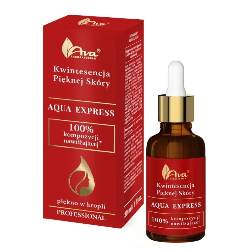 Ava Laboratorium Mitrinošs Sejs Serums Beautiful Skin Aqua Express Esence 30ml