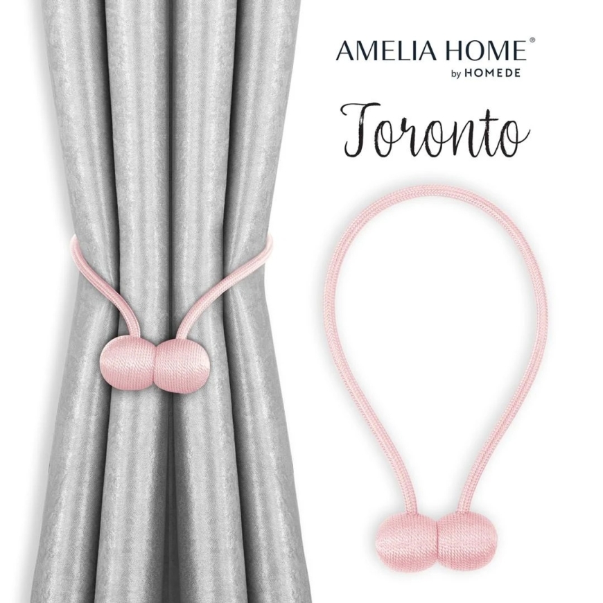 AmeliaHome Virnapaelad virsiku värvi Toronto, 2 tk
