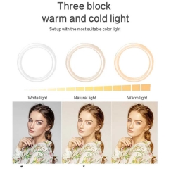 Riff LED-renkaat halkaisijaltaan 56cm 67W 3x älypuhelimen pidikyllä