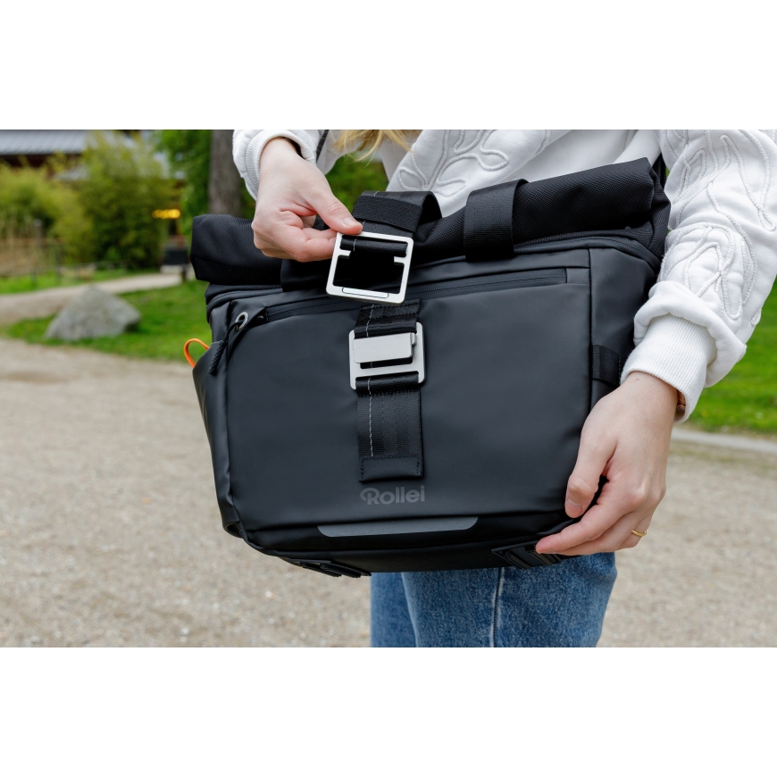 Rollei Fotoliner Ocean Rolltop Bag L camera backpack – 5