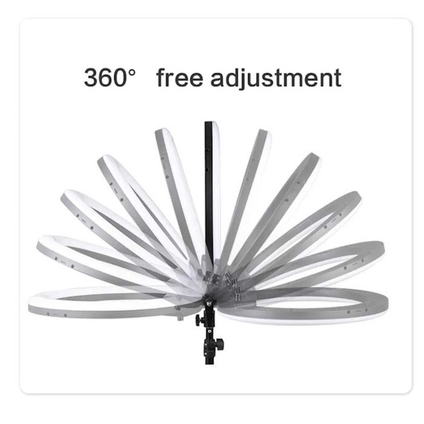 Riff LED gredzens diam. 56cm 67W ar 3x viedtālruni turētājiem – 4