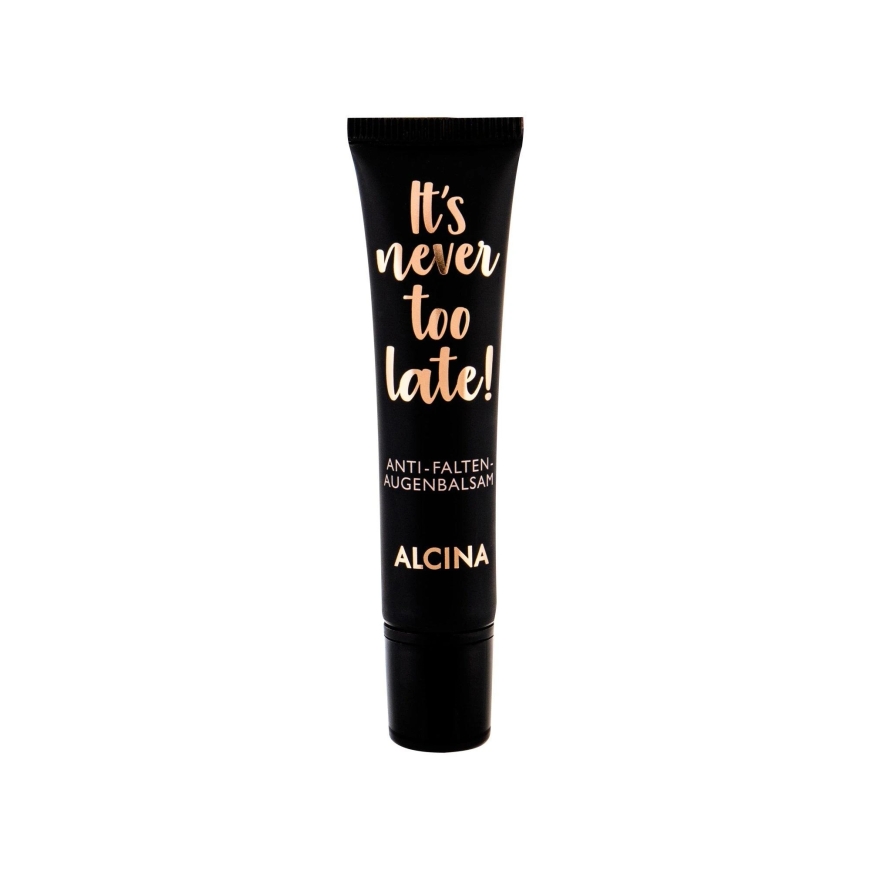 ALCINA It´s Never Too Late! intensiivisesti kosteuttava silmänympärysvoide ryppyjä vastaan, 15 ml – 2