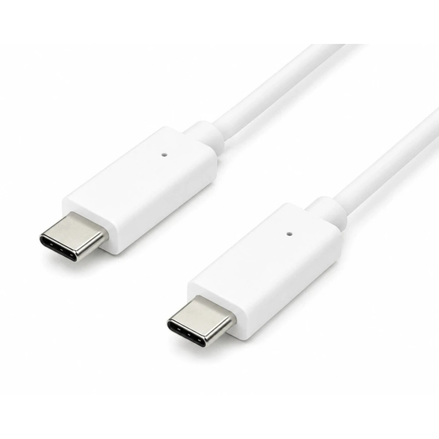 Accura USB-C - USB-C 2.0m 100W balts
