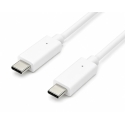 Accura USB-C - USB-C 2.0m 100W valge Accura USB-C - USB-C 2.0m 100W valge