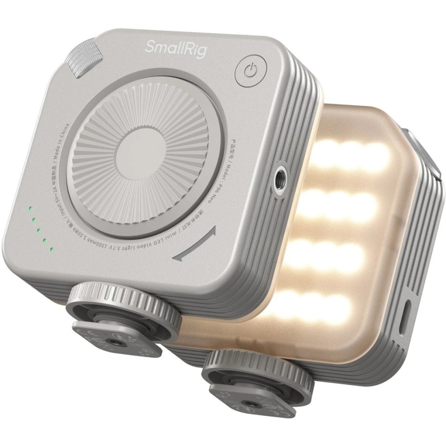 Studijas lampa SmallRig Neo mini LED video gaisma P96 (Morandi pelēks) (5820)
