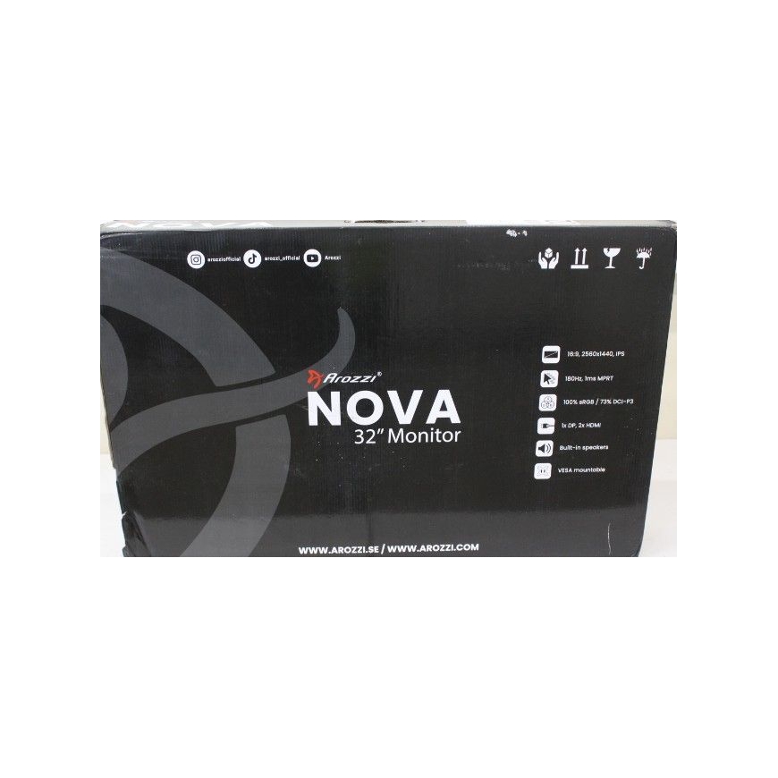 Распродажа. Nova 32" IPS, 180Hz, Монитор для компьютера - Фиолетовый | Распродажа. Nova | 32" | IPS | QHD | 16:9 | 180 Гц | 1 мс