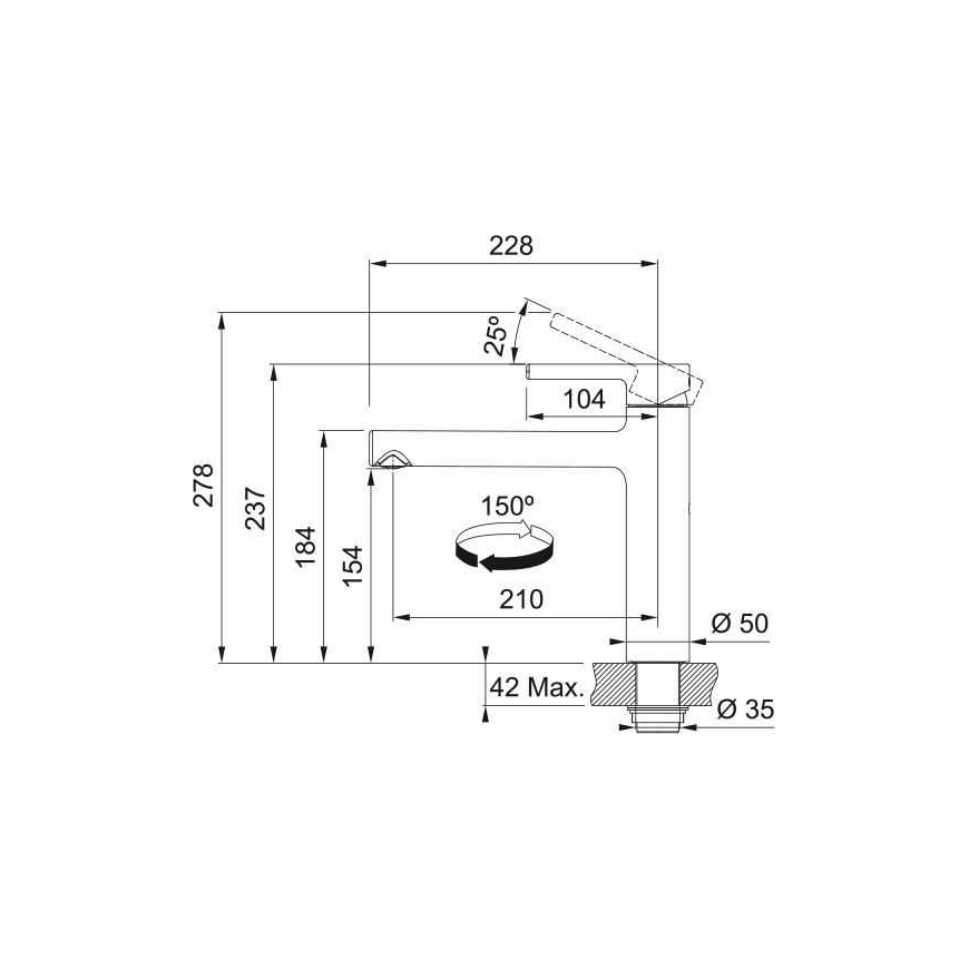 Franke Centro 115.0621.613 – 2