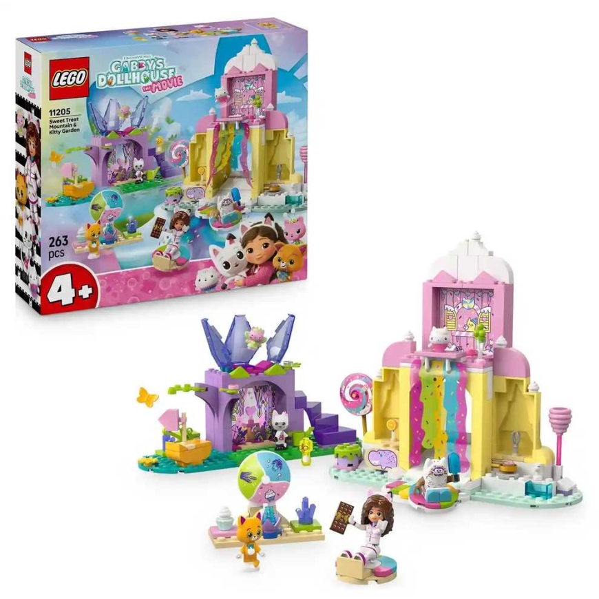 LEGO® Gabinin Taikatalo 11205 Karkkivuori ja Kissapuutarha
