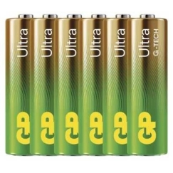 GP rechargeable batteries ULTRA AAA (LR03) pack of 6