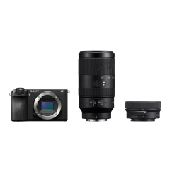 Sony A6700 sistēmas kamera + 16-50mm + 70-350mm objektīvi