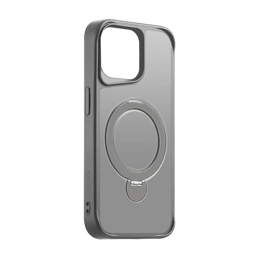 Etteri Matt Mag Ring dėklas, skirtas iPhone 12 / 12 Pro 6,1" pilkas – 5