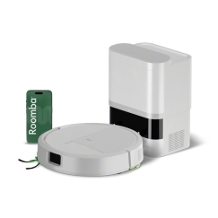 Roomba 115 Combo robotas dulkių siurblys + AutoEmpty stotelė, balta