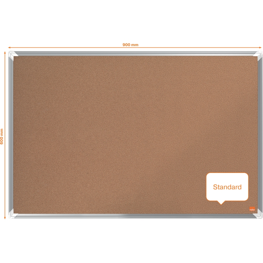 Nobo Premium Plus -korkkitaulu, 90 x 60 cm – 5