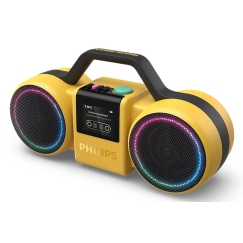 Philips Moving Sound The Roller TAMS60Y/00 portatīvais boomblaster, dzeltena