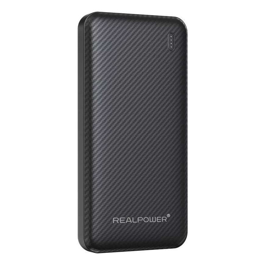 Realpower PB-10000 Plus 10000mAh Musta