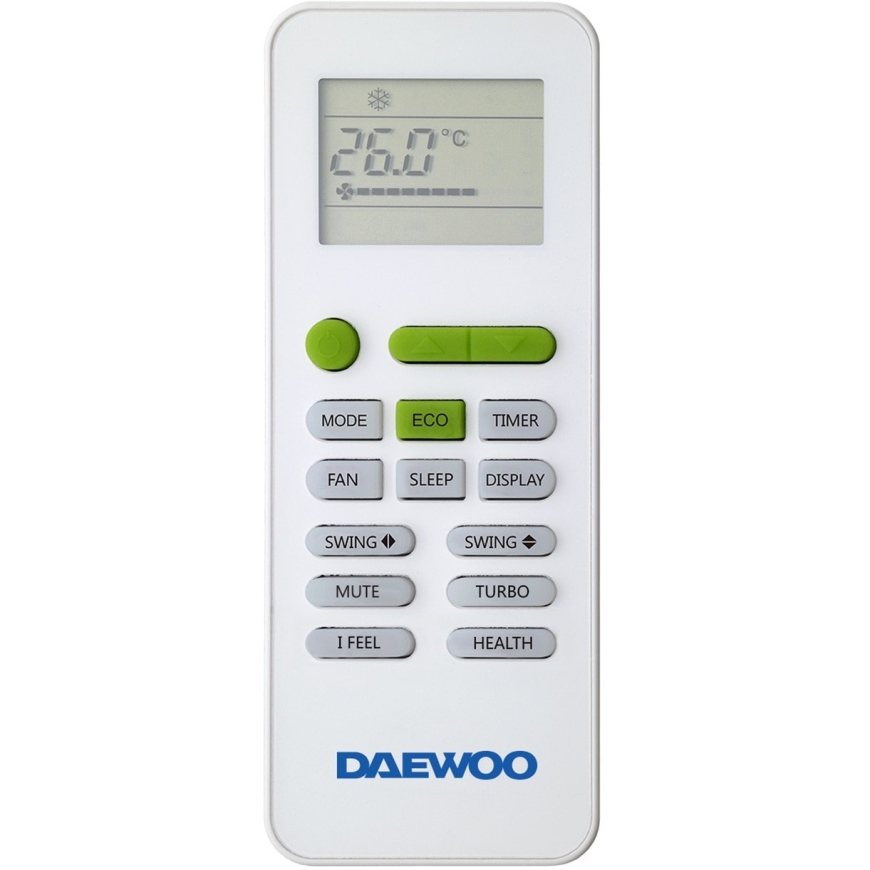 Daewoo oro kondicionierius DAC 12CHSDB NK, 12000 Btu, inverterin – 4